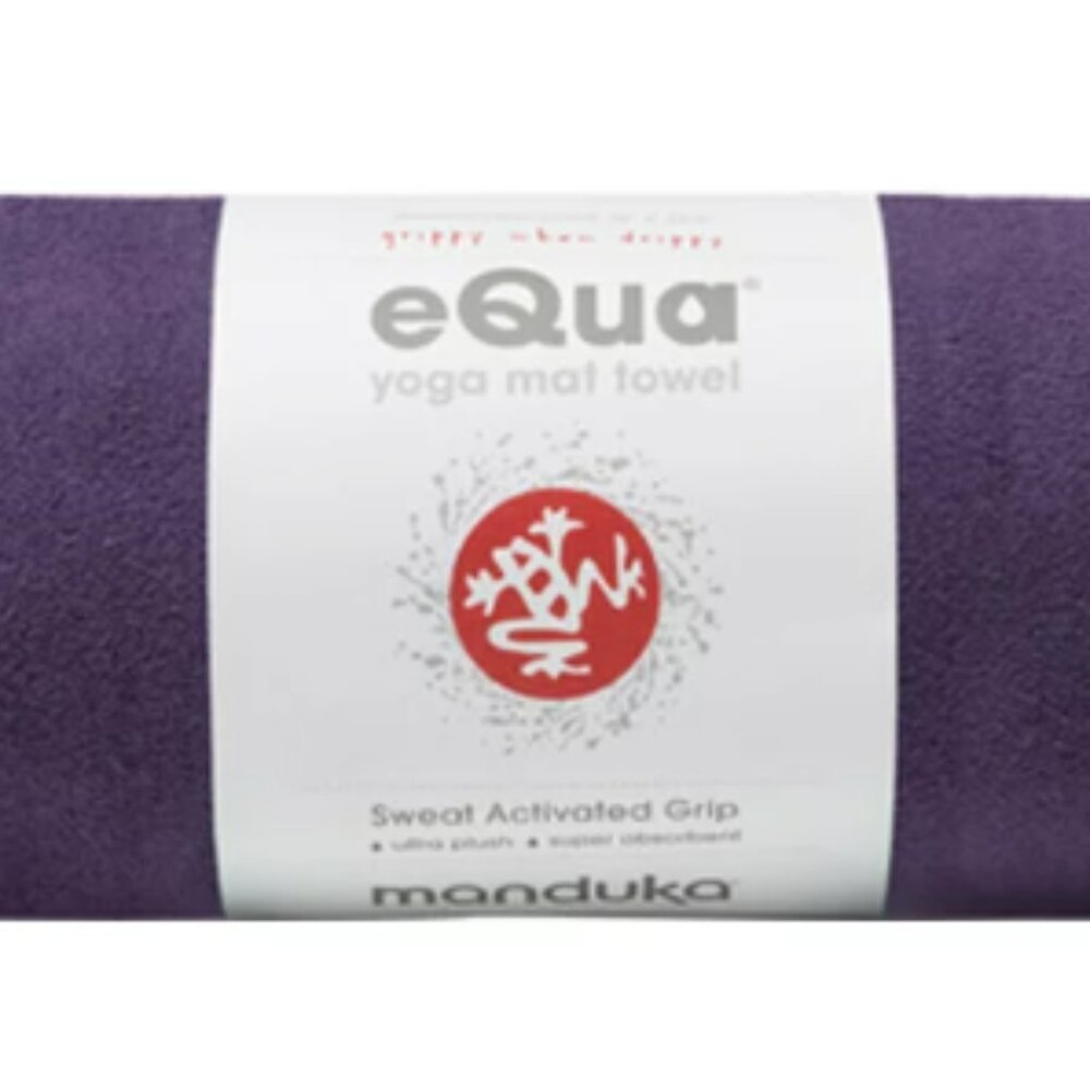 Manduka eQua hot yoga mat towel
